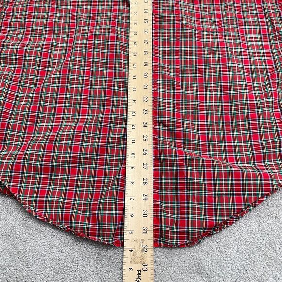 Brooks Brothers Button Down Shirt Mens 16 XL Multicolor Plaid Cotton Outdoor - Picture 6 of 9